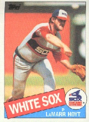 1985 Topps Baseball Cards      520     LaMarr Hoyt